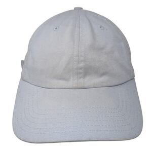 Kendall Kylie Slideback Baseball Cap Blue One Size Adjustable Vented Holes Blank